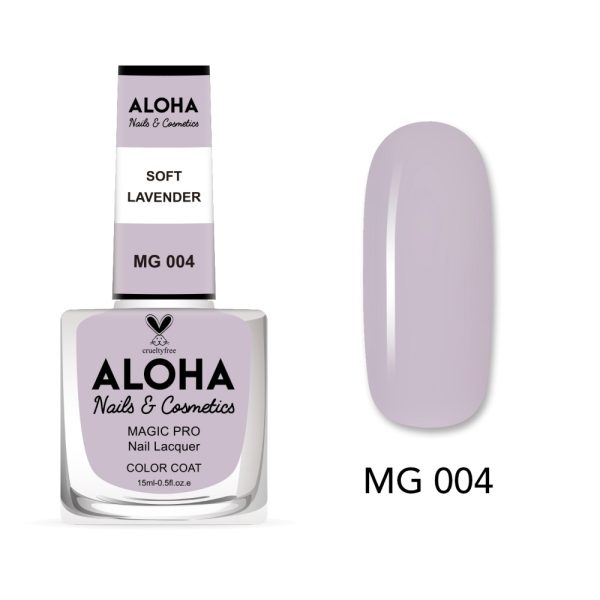 Βερνίκι Νυχιών 10 ημερών με Gel Effect Χωρίς Λάμπα Magic Pro Nail Lacquer 15ml - MG 004
