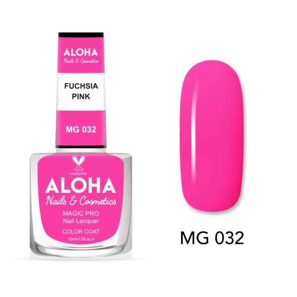 Βερνίκι Νυχιών 10 ημερών με Gel Effect Χωρίς Λάμπα Magic Pro Nail Lacquer 15ml - MG 001