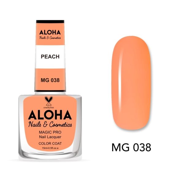 Βερνίκι Νυχιών 10 ημερών με Gel Effect Χωρίς Λάμπα Magic Pro Nail Lacquer 15ml - MG 001