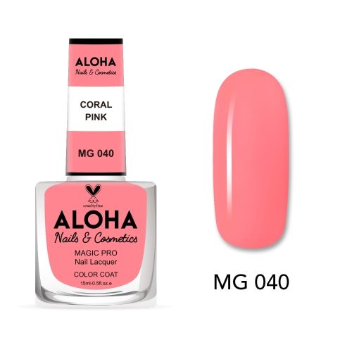 Βερνίκι Νυχιών 10 ημερών με Gel Effect Χωρίς Λάμπα Magic Pro Nail Lacquer 15ml - MG 040