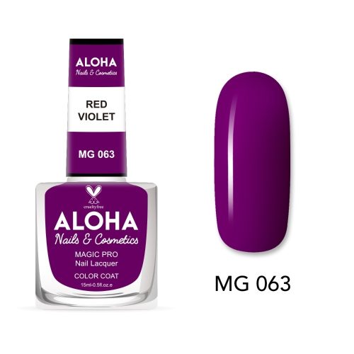 Βερνίκι Νυχιών 10 ημερών με Gel Effect Χωρίς Λάμπα Magic Pro Nail Lacquer 15ml - MG 063