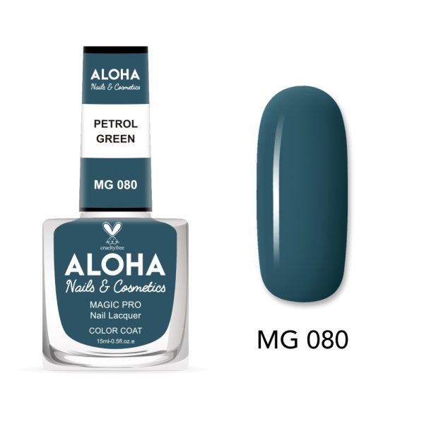 Βερνίκι Νυχιών 10 ημερών με Gel Effect Χωρίς Λάμπα Magic Pro Nail Lacquer 15ml - MG 001