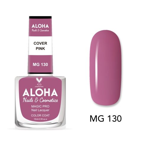 Βερνίκι Νυχιών 10 ημερών με Gel Effect Χωρίς Λάμπα Magic Pro Nail Lacquer 15ml - MG 130