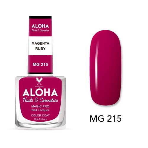 Βερνίκι Νυχιών 10 ημερών με Gel Effect Χωρίς Λάμπα Magic Pro Nail Lacquer 15ml - MG 215