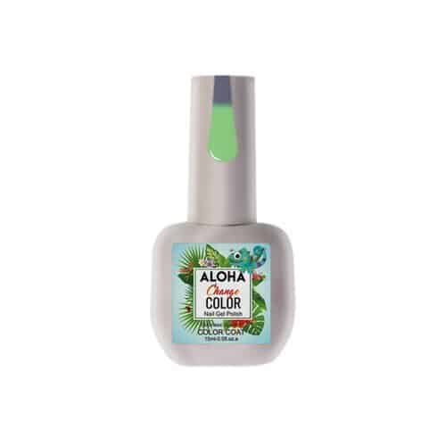 Ημιμόνιμο Θερμικό βερνίκι Aloha 15ml - Change Color 27 (Πράσινο ανοιχτό με γκρι)