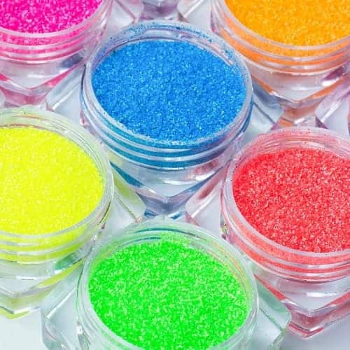 Σκόνη Nail Art Design Sugar σε 12 αποχρώσεις / 10-Μωβ ροζ - 2g