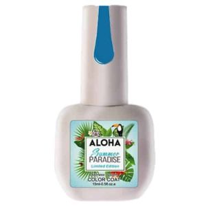 Ημιμόνιμο βερνίκι ALOHA 8ml – Color Coat A8210 / Χρώμα: Purple Pixie Glitter (Μωβ Pixie glitter)