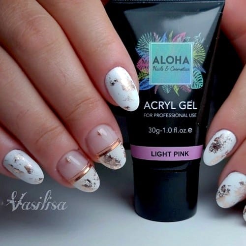 Aloha Trial Kit - Acryl Gel 30 gr / Light Pink + Tool + Base 15ml + Top 15ml