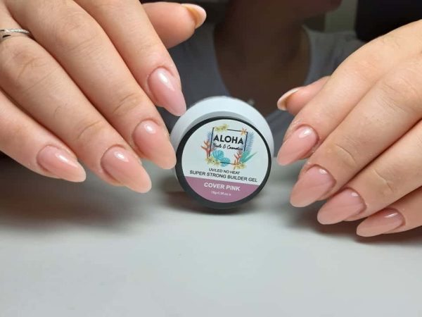 Super Strong No Heat Builder Gel 50g  / Χρώμα: Cover Pink (Camouflage)