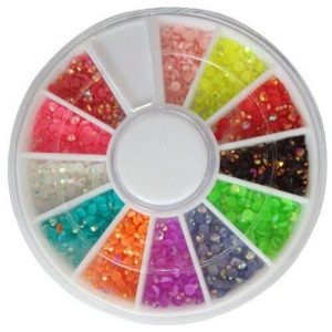 Nail Art Crystals SS5 Κόκκινα - 1.440 τεμάχια