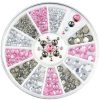 Ρόδα Nail Art με πέρλες σε 3 χρώματα - 4 μεγέθη