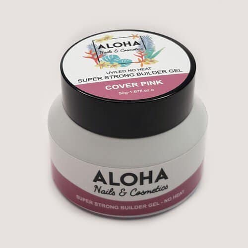 Super Strong No Heat Builder Gel 50g  / Χρώμα: Cover Pink (Camouflage)