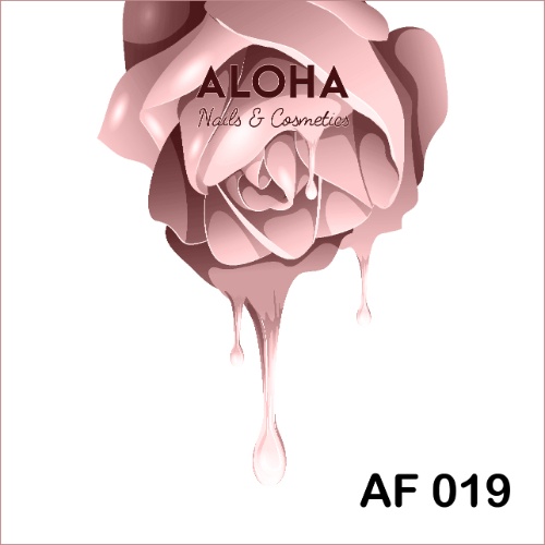 Ημιμόνιμο βερνίκι ALOHA 15ml - Color Coat AF 001 / Χρώμα: Γαλακτερό Γαλλικού (French Milky White)