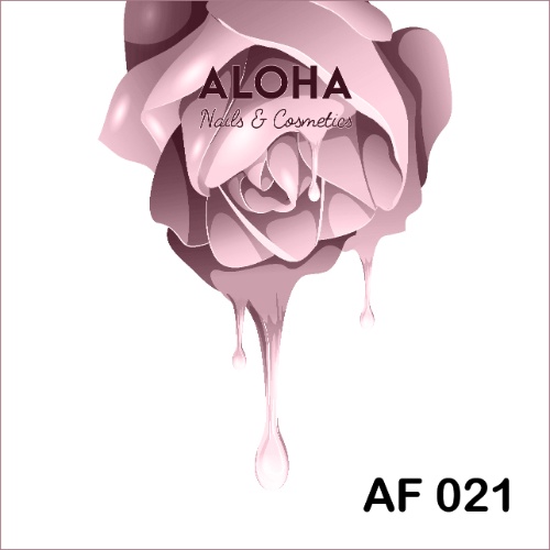Ημιμόνιμο βερνίκι ALOHA 15ml - Color Coat AF 001 / Χρώμα: Γαλακτερό Γαλλικού (French Milky White)