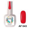 Ημιμόνιμο βερνίκι ALOHA 15ml - Color Coat AF 001 / Χρώμα: Γαλακτερό Γαλλικού (French Milky White)