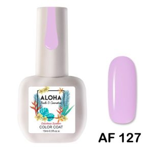 Ημιμόνιμο βερνίκι ALOHA 15ml - Color Coat AF 099 / Ροζ-Σομόν (Salmon Pink)