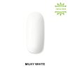 Ημιμόνιμο βερνίκι ALOHA 8ml - Nail Repair Gel / Rubber Base για θεραπεία νυχιών, ενισχυμένη με πρωτεΐνες - Χρώμα: Milky White