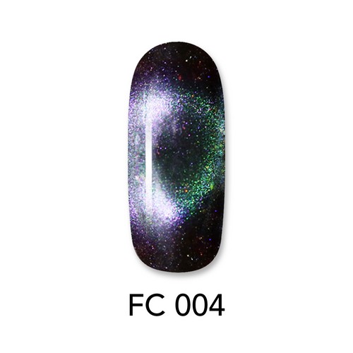 Μεταλλικά Ημιμόνιμα βερνίκια ALOHA Fantasy Cat Eye 8ml - FC 004 / Μπλε