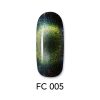 Μεταλλικά Ημιμόνιμα βερνίκια ALOHA Fantasy Cat Eye 8ml - FC 005 / Πράσινο