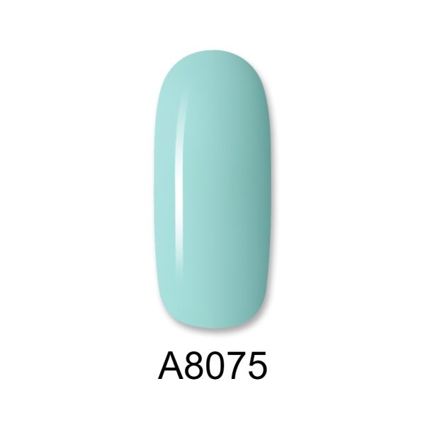Ημιμόνιμο βερνίκι ALOHA 8ml – Color Coat A8075 / Χρώμα: Μέντα Παστέλ (Pastel Mint)