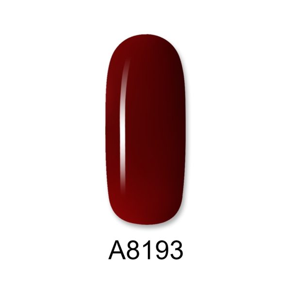 Ημιμόνιμο βερνίκι ALOHA 8ml – Color Coat A8193 / Χρώμα: Cinnamon Red (Κόκκινο κανελί)