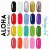 UV/LED Vintage Gel Aloha 15gr / Χρώμα: Μωβ (Mauve)