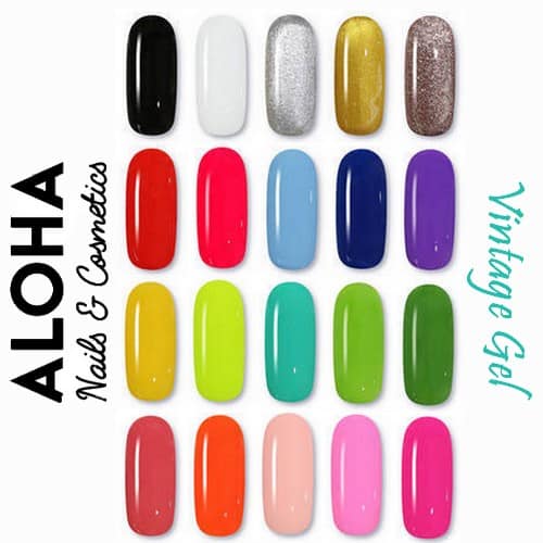 UV/LED Vintage Gel Aloha 15gr / Χρώμα: Μωβ (Mauve)