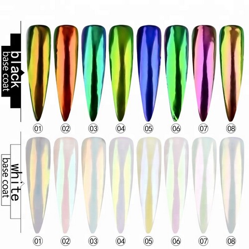 Σκόνη Nail Art Design Neon Aurora Chrome Unicorn Effect 0.2gr - 04