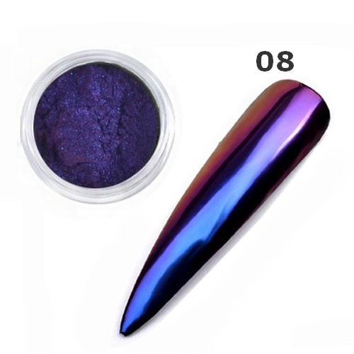 Σκόνη Nail Art Design Mirror Chameleon Effect 0.3gr - 08