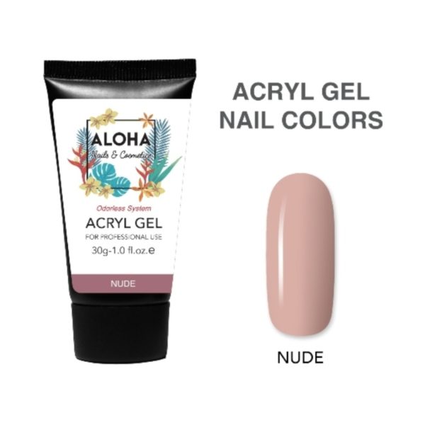 Aloha Acryl Gel UV/LED 30 gr - Nude (Φυσικό)