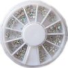 Ρόδα Nail Art Crystals ιριδίζοντα σε 4 μεγέθη - 144 τεμάχια