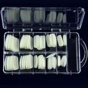 Κασετίνα με tips - 100τμχ. (10x10) σε Natural γαλακτερό