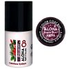 Ημιμόνιμο βερνίκι ALOHA 8ml – Color Coat A8096 / Χρώμα: Mauve Glitter