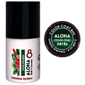 Ημιμόνιμο βερνίκι ALOHA 8ml – Color Coat A8171 / Χρώμα: Olive Oil Green (Λαδί)
