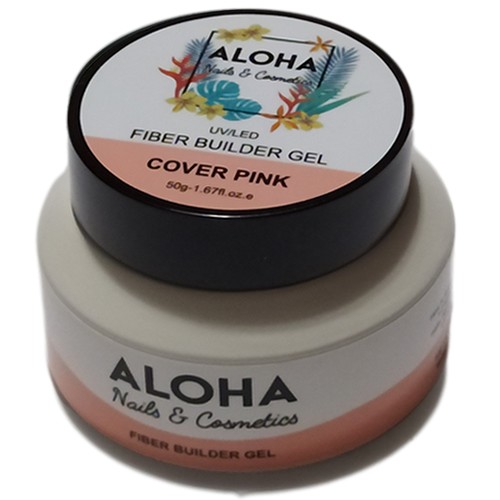 Fiber Builder Gel 50g  / Χρώμα: Cover Pink (Ροζ καμουφλάζ)