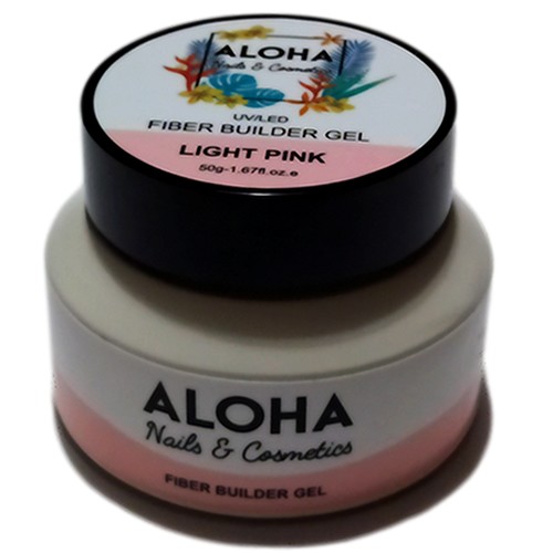 Fiber Builder Gel 15g  / Χρώμα: Light Pink (Ροζ ανοιχτό)