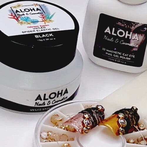 Spider Elastic Gel 15ml  / Χρώμα: Μαύρο